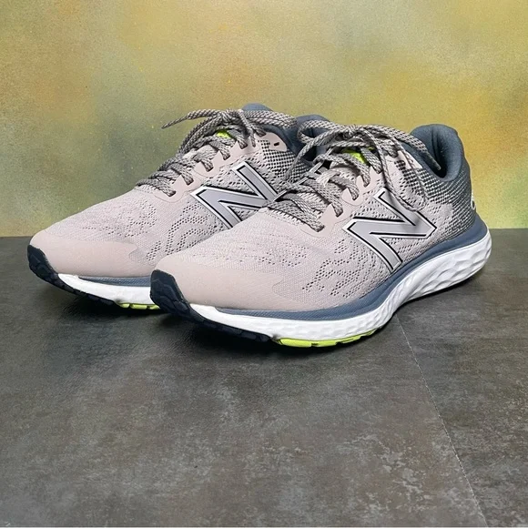 New Balance Fresh Foam 680 V7 Light Brown/Gray Women's Running Shoes Size 9.5B - Picture 11 of 16